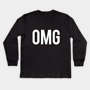 OMG Kids Long Sleeve T-Shirt